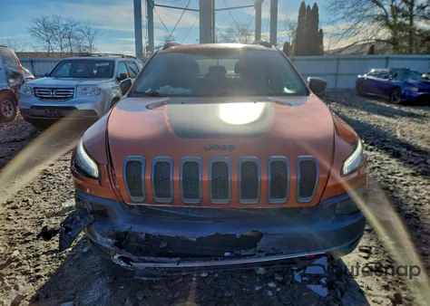 2016 Jeep Cherokee Trailhawk из США, поврежденный, VIN 1C4PJMBSXGW254341